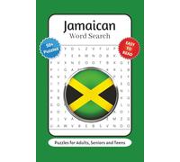 Jamaican Word Search Puzzle Books: Word Searches with Easy to Read Print about Jamaica, Reggae, Beaches and More | 6x9 inches, 110 pages | 50+ Puzzles ... Gift for Vacations, Holidays and Relaxation