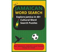 Jamaican Word Search: Word Searches with Easy to Read Print about Jamaican Culture, Language, Beliefs and More | 6x9 inches, 117 pages | 40+ Puzzle | ... and Friends | For Seniors, Adults and Teens