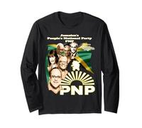 Jamaica's People's National Party PNP Supporter Novelty Long Sleeve T-Shirt