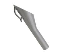 JAMAKALA Grey Emergency Diesel Funnel - Angled, Capless Plastic - Fits 8U5A-17B068-EB 1782177 1833948 2050651