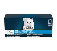 GOURMET Perle Collection Wet Cat Food - Ocean Collection in Gravy - 40 x 85g