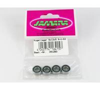 Jamara 4 Pieces A-U-63 Ball Bearing, 6 x 13 x 5 mm