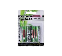Jamara 4-Pieces Super Cell Mignon Dry Cell AA Battery, 1.5 V 2300 mAh