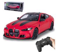 JAMARA 402270 BMW M4 CSL 1:16 Red 2.4GHz RC Car Racing Car Remote Controlled Model Car Toy Children from 6 Years Gift Idea