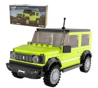 JAMARA 402865 CADA Suzuki Jimny 1:24 Bricks, Children's Technology Toy from 8 Years, Gift for Kids, Set of Clamping Blocks, Promotes Fine Motor Skills and Technical Understanding