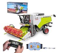 JAMARA 402873 Cada Claas Dominator 370 1:18 2.4 GHz Bricks, Children's Agriculture from 14, RC Technology for Children, Remote Control Toy, Gift Idea for Kids, Dual Mode