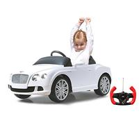 Jamara 405016 40 MHz White Bentley Continental GT Speed Convertible Ride on Car