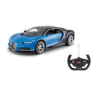 JAMARA Bugatti Chiron 405135 1:14 2.4 GHz Officially Licensed, Up to 1 Hour Driving Time at 11 km/h, LED, Perfectly Replicated Details, Detailed Interior, Workmanship, Blue
