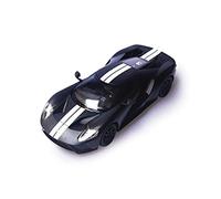 Jamara 405159 - Ford GT 1: 14 Black Matt Door Manual - Officially Licensed, Light LED, Detailed Interior