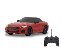 Jamara 405190 BMW Z4 Roadster 1:24 27 MHz officially licensed, 1 hour driving time at approx. 9 km/h, perfectly replicated details, workman, red