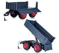 JAMARA 423265 Tipper Anthracite for RC Tractor MB-trac 1000 1:24S Plug, Agriculture Accessories, Attachment, Gift for Children