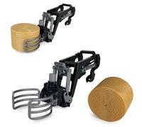 JAMARA 423287 Front Loader with Bale Gripping Pliers Including Round Bale Large for RC Tractor 1:24S, Bale Pliers Straw Bale Toy, Accessories for 1:24S RC Tractor (405340), Front Loader Manual