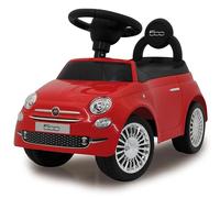Jamara 460326 - Push Car, Fiat 500 red - Officially Licensed, Boot under the seat, Backrest and hand grip, Various Sounds, Horn, Authentic appearance, High-end finish