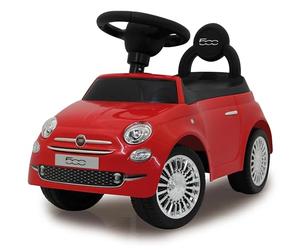 Jamara 460326 - Push Car, Fiat 500 red - Officially Licensed, Boot under the seat, Backrest and hand grip, Various Sounds, Horn, Authentic appearance, High-end finish