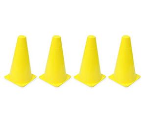 Jamara 460520 Traffic Traffic Yellow VE4 - Stackable, Versatile, 4 Fixing Holes, Made of Durable Plastic, Easy to Carry, Space-saving Storage