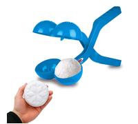 JAMARA 461147 Snow Play Snowball Tongs Duo 38 cm Children's Snowball Snow Globe Maker Gift Idea for Boys and Girls Snowballs in Seconds Shapes Blue