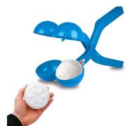 JAMARA 461147 Snow Play Snowball Tongs Duo 38 cm Children's Snowball Snow Globe Maker Gift Idea for Boys and Girls Snowballs in Seconds Shapes Blue