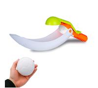 JAMARA 461162 Snow Play 2 in 1 Snow Ball Launcher - Snow Toy - Outdoor Catapult