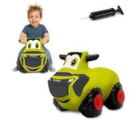 JAMARA 466010 Claas Inflatable Garden Toy BPA Free with Pump from 12 Months - Promotes Balance and Motor Skills, Green