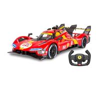 JAMARA Ferrari 499P 1:14 Red Manual Door 2.4 GHz - Official Licence - Detailed Interior - Faithful Paint to the Original - Transparent Windshield - LED Light - RC Car