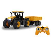 Jamara JCB Fastrac Traktor mit Kippanhanger 1:24 2 NEW