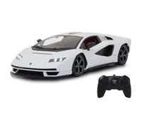 JAMARA Lamborghini Countach LPI 800-4 1:16 White 2.4GHz - Officially Licensed, Detailed Interior, Faithful Painting, Transparent Windshield, LED Light, RC Car