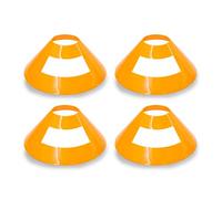 JAMARA Traffic 460524 Marking Plate, Orange, VE4 Stackable, Versatile, Made of Durable Plastic, Easy to Carry, Space-Saving Storage