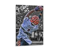 Ja'Marr Chase Canvas Poster Picture Print Wall Art Poster Painting Canvas Posters Artworks Room Aesthetic 16x24inch(40x60cm)