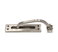 Jamb Fixing Industrial Door Limiting Stay (Silver Grey Mild Steel, Hold Open Pin)