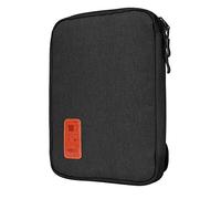 JamBer Universal Travel Cable Organisers Bag Electronic Accessories Carry Case Box with 5pcs Cable Ties,Black