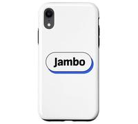 Jambo Swahili, Jambo means hello Case for iPhone XR