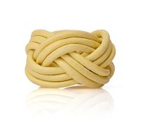 Jambor Scarf loop for scouts and guides. Neckerchiefs. Gilwell knot. Woggle. (4 loops, Yellow, M)