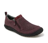 Jambu JBU Women's Amber Oxford Flat, Burgundy, 7 UK
