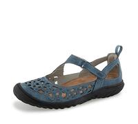 Jambu JBU Women's Bellerose Mary Jane Flat, Denim, 8 UK