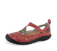 Jambu JBU Women's Bellerose Mary Jane Flat, Red, 6.5 UK