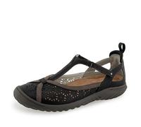 Jambu JBU Womens Daffodil Mary Jane Flats Casual - Black, Black Earth, 6 UK