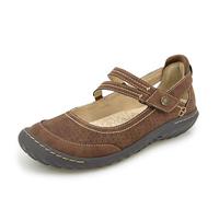 Jambu JBU Women's Fawn Mary Jane Flat, Dark Brown, 5 UK