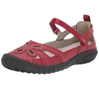 Jambu JBU Women's Magnolia Mary Jane Flat, Red, 6 UK
