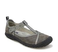 Jambu Women's B2but56 Mary Jane Flat, Grey, 5 UK