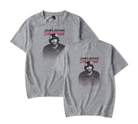 Jame Arthur Bitter Sweet Love 2024 T-Shirt, Adult Short Sleeve Tees Crew Neck Casual Unisex Street Daily Wear Cool,Grey,L