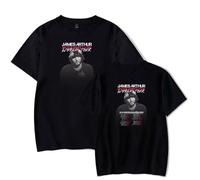 Jame Arthur Bitter Sweet Love 2024 T-Shirt, Adult Short Sleeve Tees Crew Neck Casual Unisex Street Daily Wear Cool,Black,XL