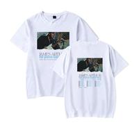 Jame Arthur The Pisces World Tour 25 T-Shirt, Adult Short Sleeve Tees Crew Neck Casual Unisex Street Daily Wear Cool,White,M