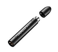 JAMELO Microphone Preamp Inline, Mic Booster for Dynamic and Passive Ribbon Microphones, Up to +28dB Gain, Ultra-Clean Gain Amplifier Preamplifier for Studio Singing Recording Podcast Live Streaming