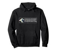James 1:6 Bible Verse Great Wave Ocean Christian Faith Pullover Hoodie