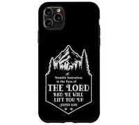 James 4:10 Bible Verse Mountains & Trees for Outdoor Lovers Case for iPhone 11 Pro Max