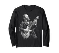James A Garfield Guitar Long Sleeve T-Shirt