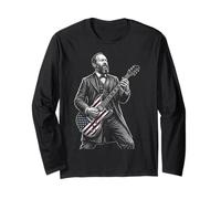 James A Garfield Guitar Long Sleeve T-Shirt