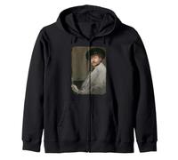 James Abbott McNeill Whistler Self-Portrait Zip Hoodie