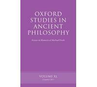 James Allen Oxford Studies in Ancient Philosophy, Volume 40 (Paperback)