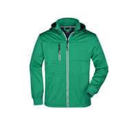 James and Nicholson Men's Maritime Softshell Jacket in Green | Size: Small James and Nicholson Green S
